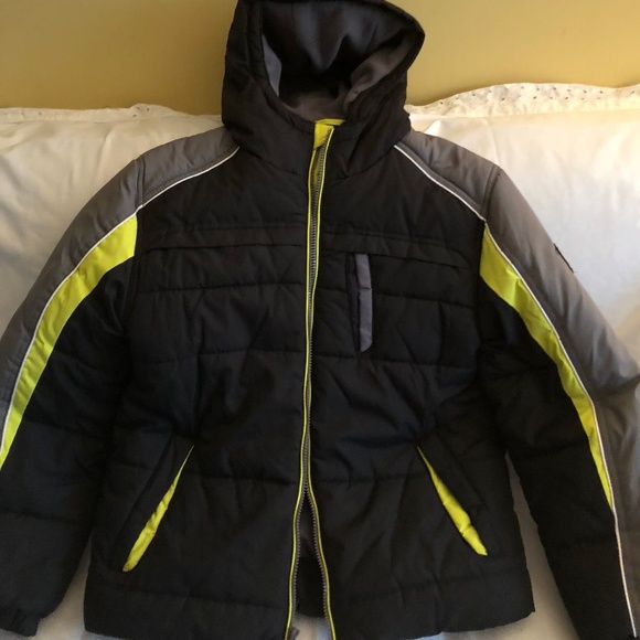 Protection System Hooded Puffer Jacket Coat Boys